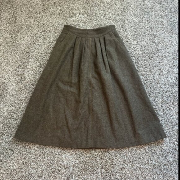 Vintage wool skirt - Picture 1 of 6